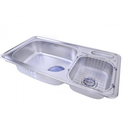 NISD870 Korean Stainless Steel Kitchen Sink – Rust & Blockage Resistant
