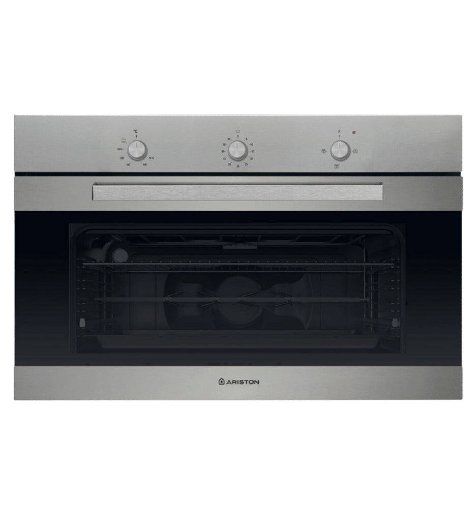 Indesit Built-in Gas Oven, 106 Liters, Stainless Steel - IGESM 53 G3