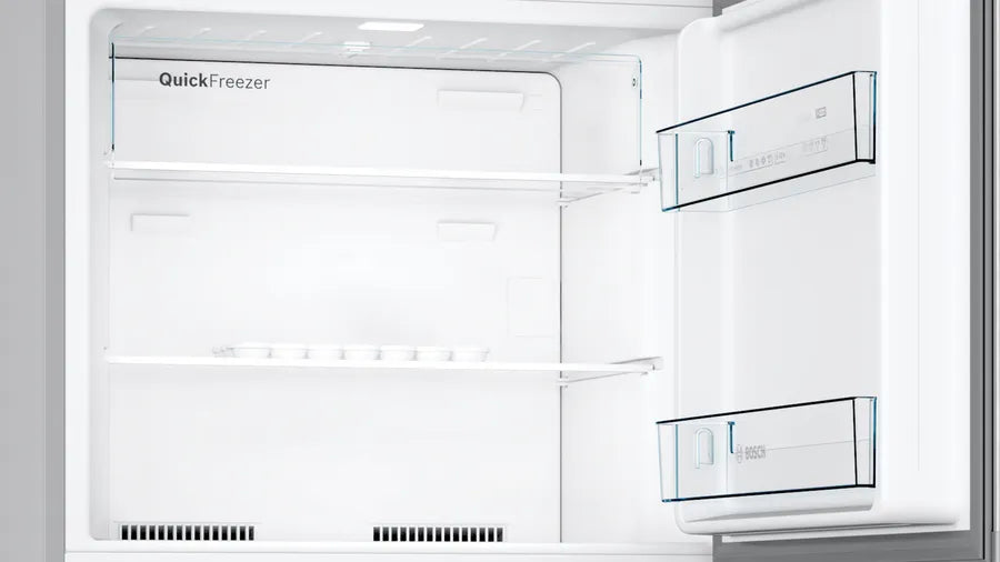 BOSCH Digital Refrigerator, No Frost, 365 Liter, 2 Doors, Stainless Steel - KDN43VL2E8
