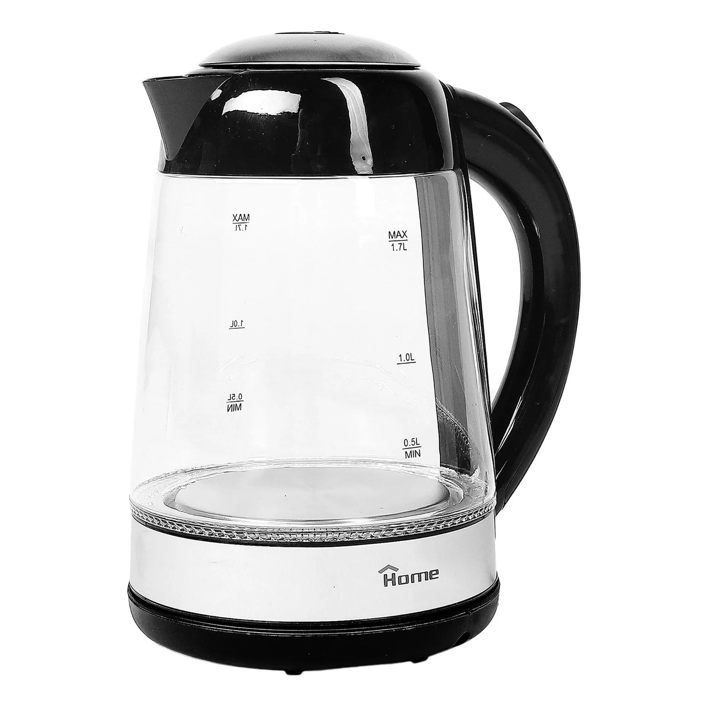 Home Electric Kettle, 1.7 Liters, 1850W, Black - TM1015