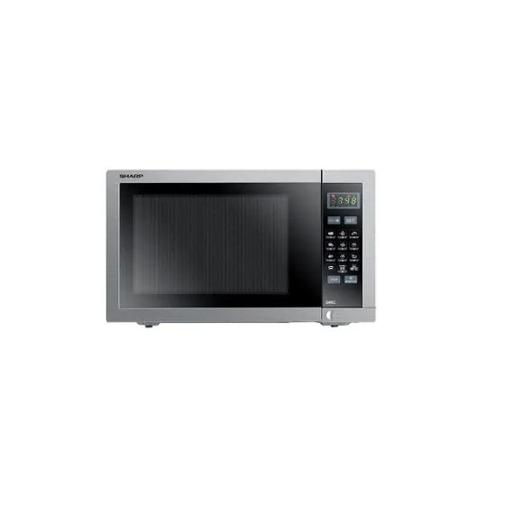 SHARP Microwave Grill 34 Liter 1000 Watt 9 Menus Stainless R-770AR(ST)