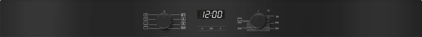 Miele Built-In Electric Oven Digital PerfectClean Black Stainless Steel 90 cm - H 2890 B