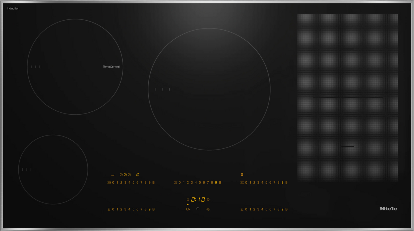 Miele Built-In Induction Hob, 5 Cooking Zones, 94 cm – model KM 7699 FR