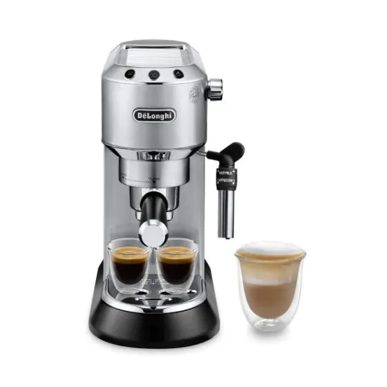 DELONGHI Dedica Espresso Coffee Machine, Silver - EC685.M