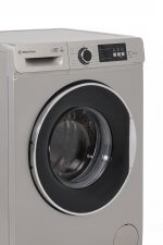White Point Front Load Fully Automatic Washing Machine, 8 KG, Steam Wash, Inverter Motor, Silver – WPW81215DSWVS
