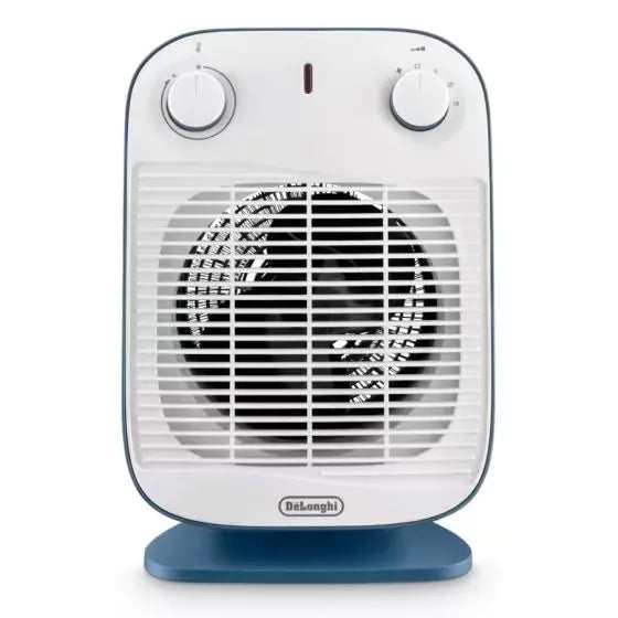 Delonghi Electric Fan Heater, 2000 Watts, Blue and White - HFS50B20-AV