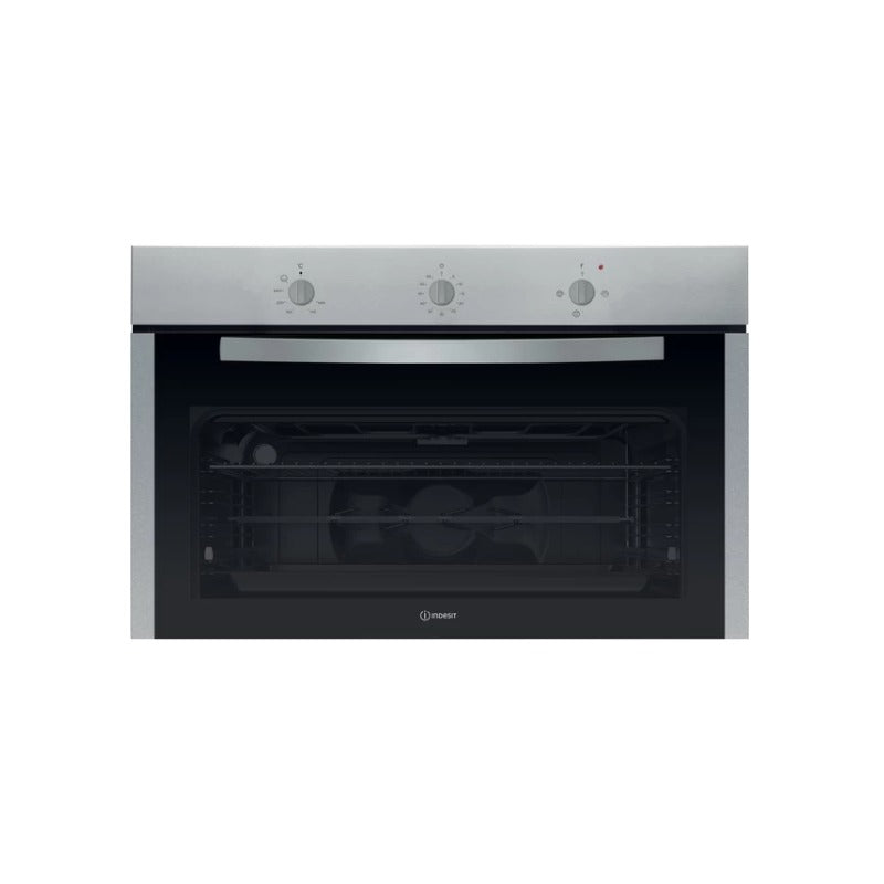 Indesit 90cm Built-in Gas Oven with Gas Grill 105L IGGSM533G3