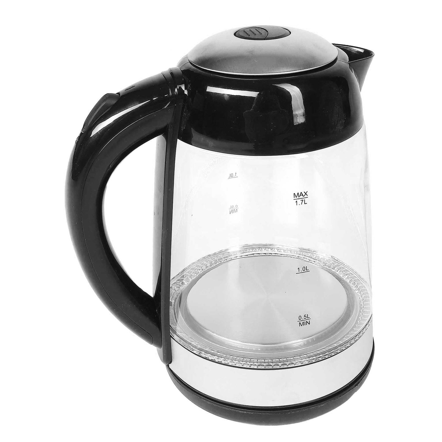 Home Electric Kettle, 1.7 Liters, 1850W, Black - TM1015