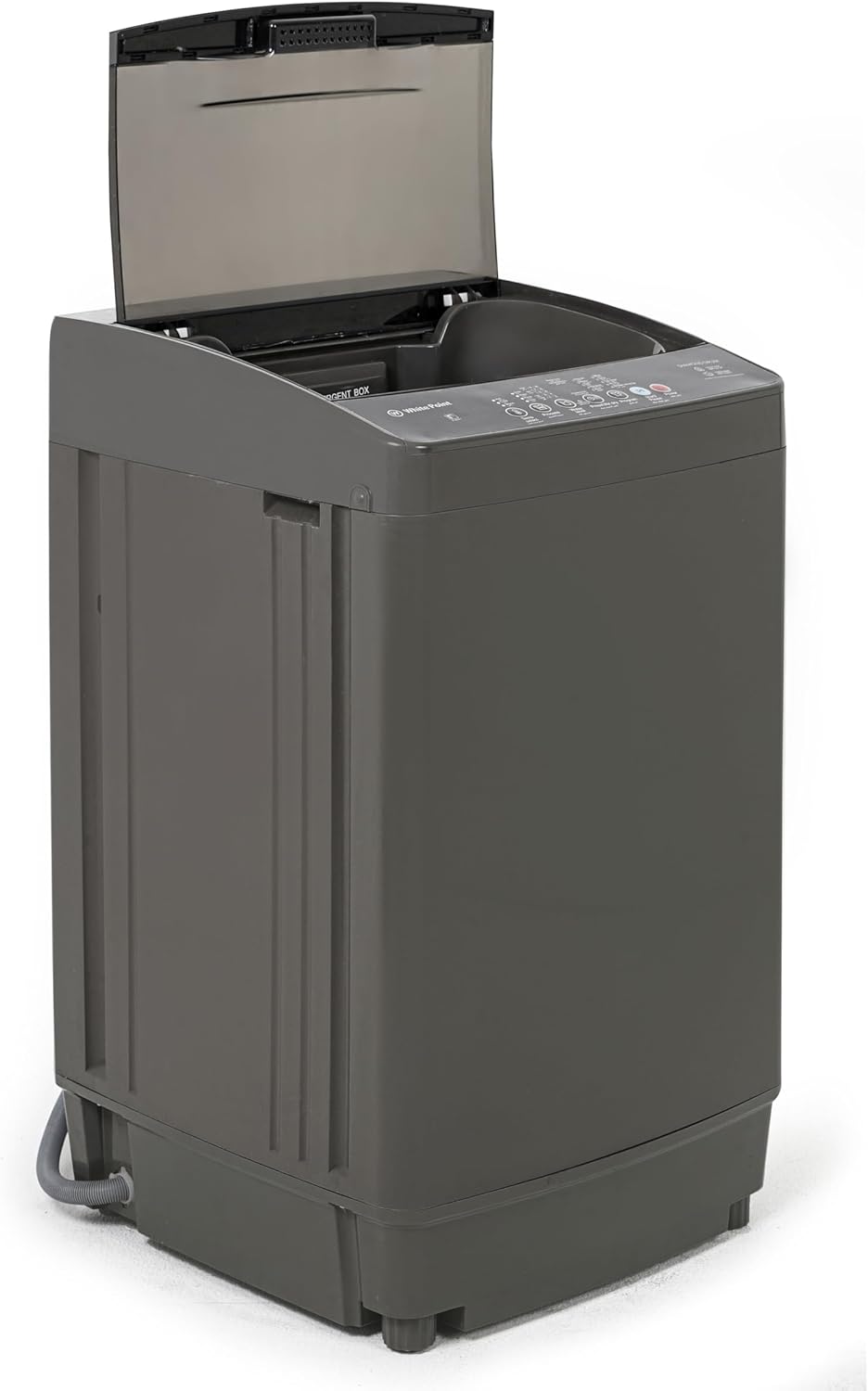 WHITE POINT Top loading Washing Machine 9 KG Digital Screen – Diamond Drum Black WPTL9DBBA