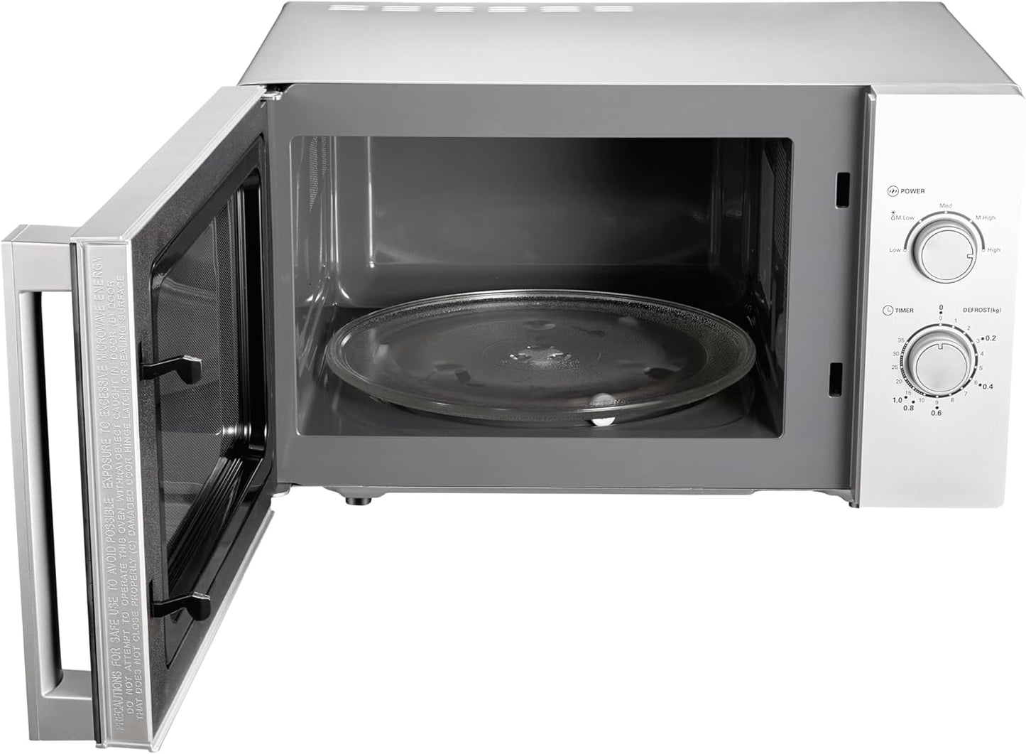 TORNADO Microwave Solo 25 Liter 900 Watt Silver TM-25MS
