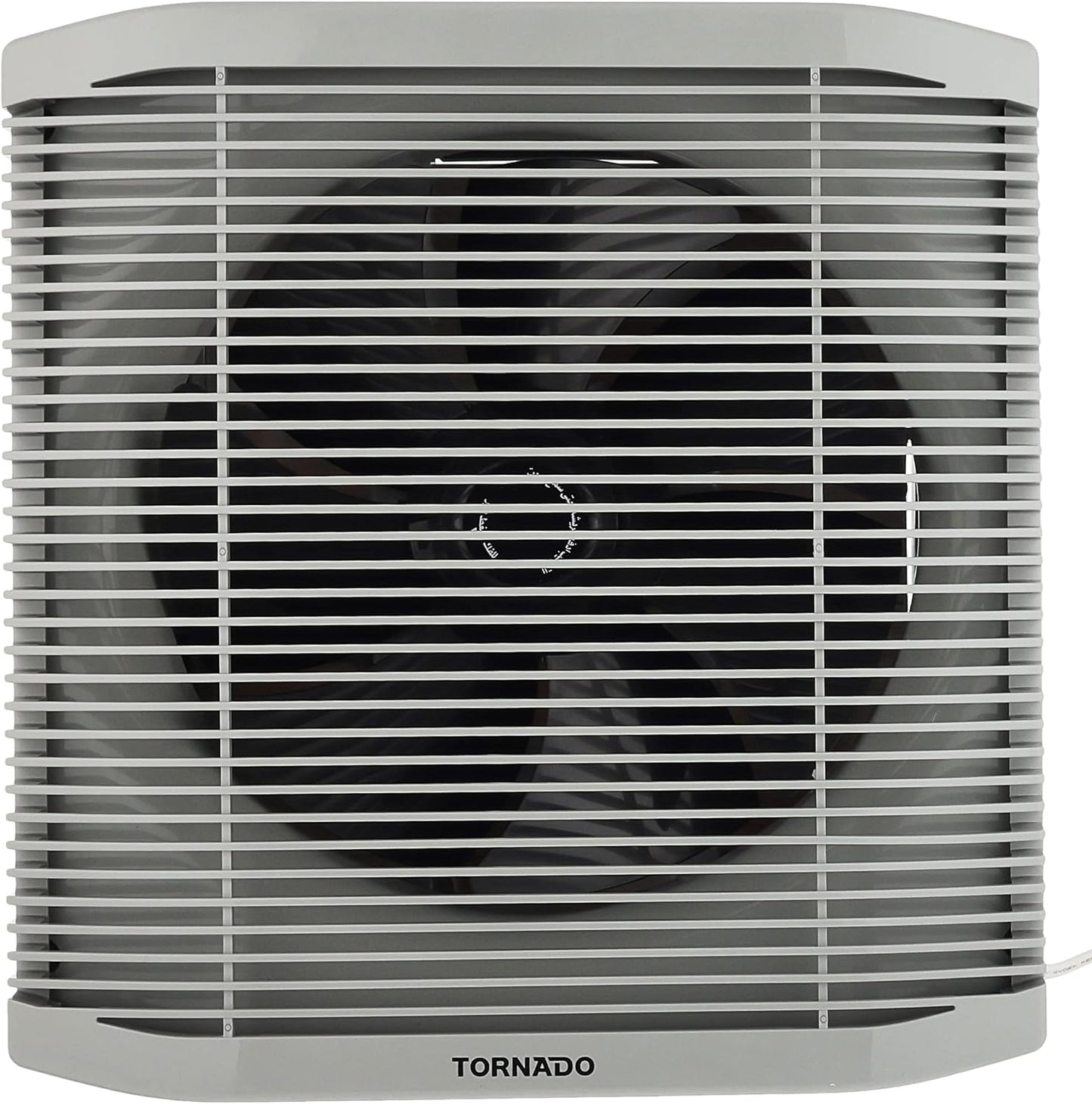 TORNADO Bathroom Ventilating Fan 25 cm Privacy Grid Black x Grey TVS-25BG