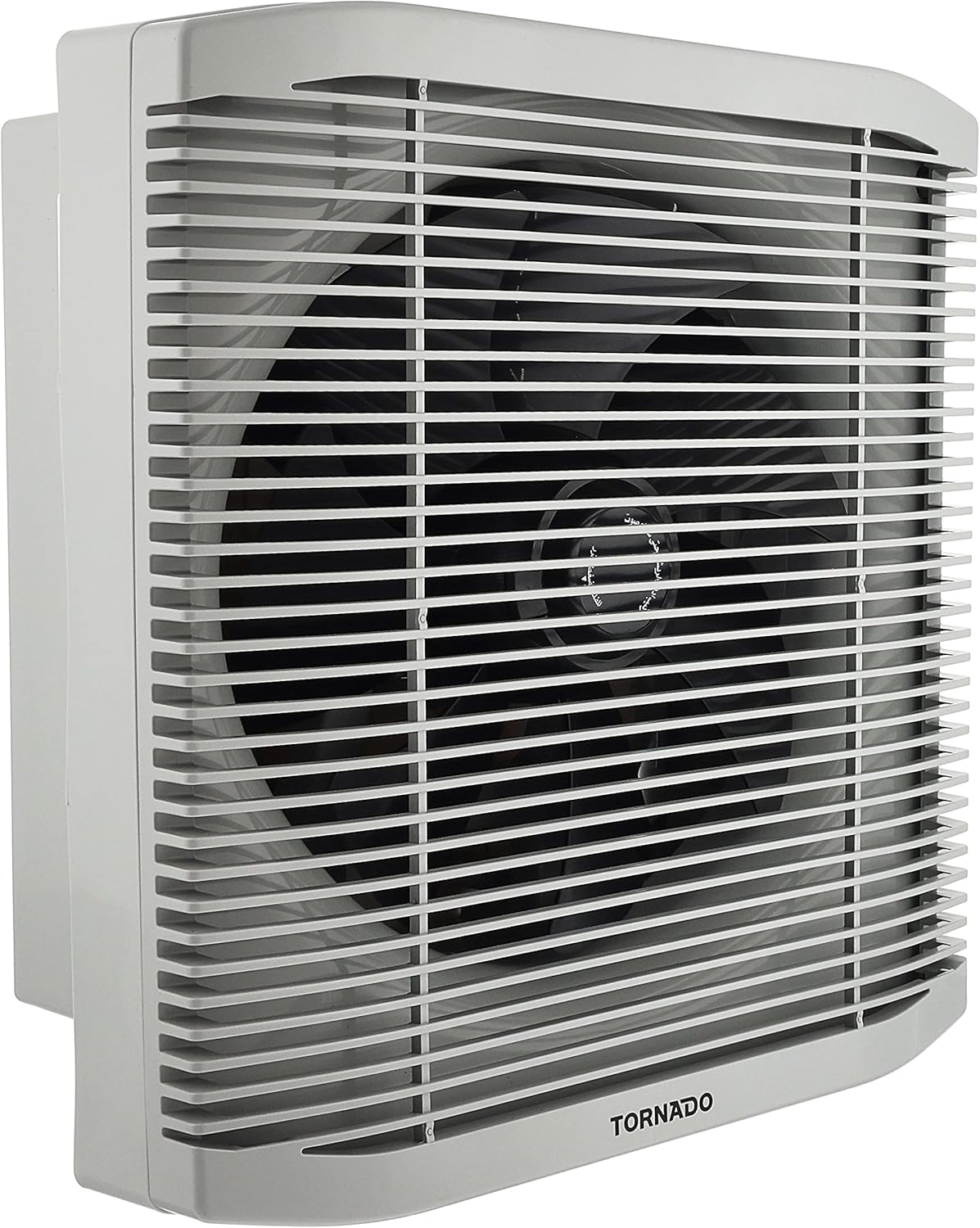 TORNADO Bathroom Ventilating Fan 25 cm Privacy Grid Black x Grey TVS-25BG