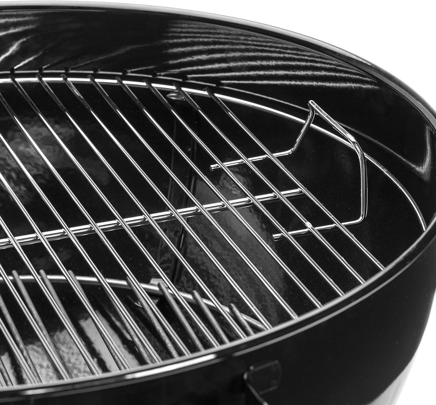 WEBER Original Charcoal Grill, 57 cm E-5710 Grill with Cover, Black