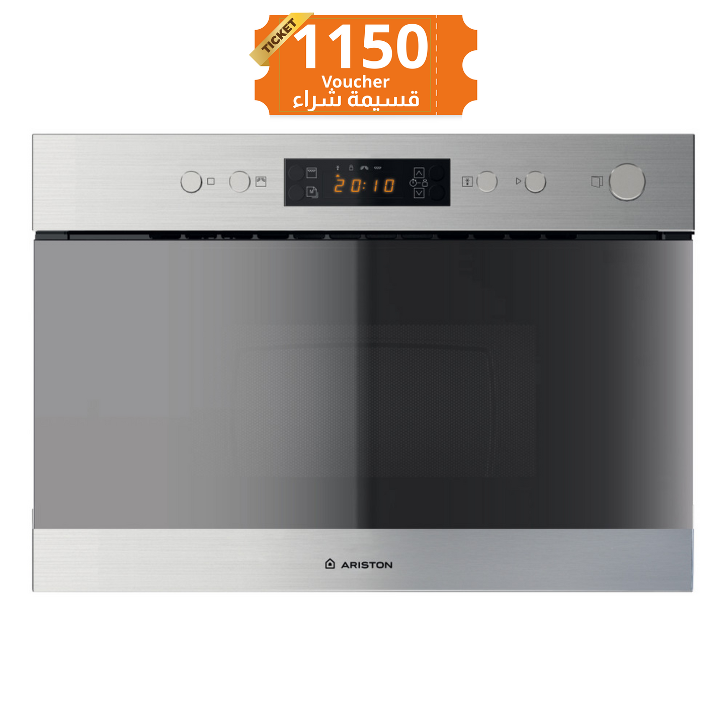 ARISTON Built In Microwave Oven: Stainless Steel Color - MN313IXA