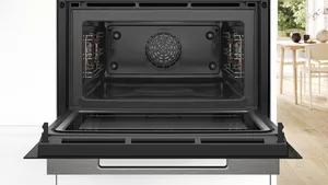 BOSCH Built-in Compact Microwave Oven 60 x 45 cm 45 L Black CMG7241B1