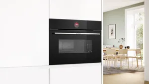 BOSCH Built-in Compact Microwave Oven 60 x 45 cm 45 L Black CMG7241B1