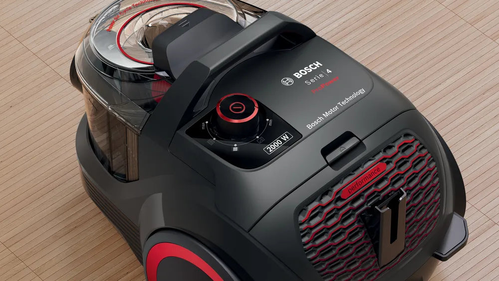 BOSCH Bagless Vacuum Cleaner - 2000 Watts- 2 Liters - Black and Red BGS21WPOW