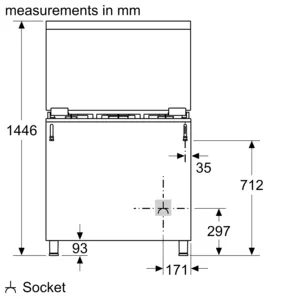 BOSCH Series 6 Gas Cooker, 5 Burners, Stainless Steel - HGW3FSV50S