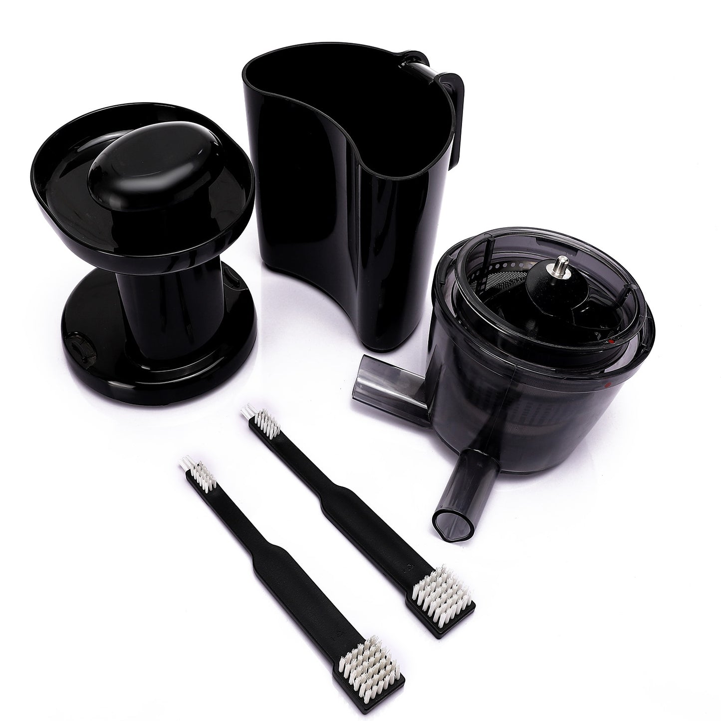 Home juicer exttractor juice cup capacity :0.8l residue cup capacity :0.8l black kd-200