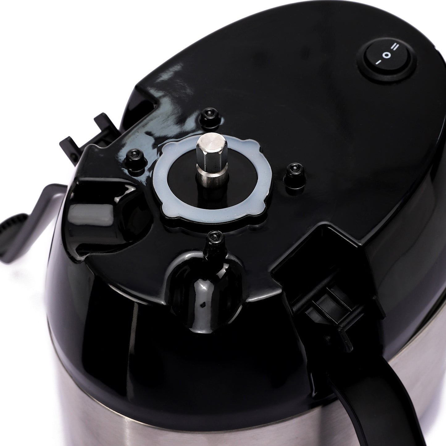 Home juicer exttractor juice cup capacity :0.8l residue cup capacity :0.8l black kd-200