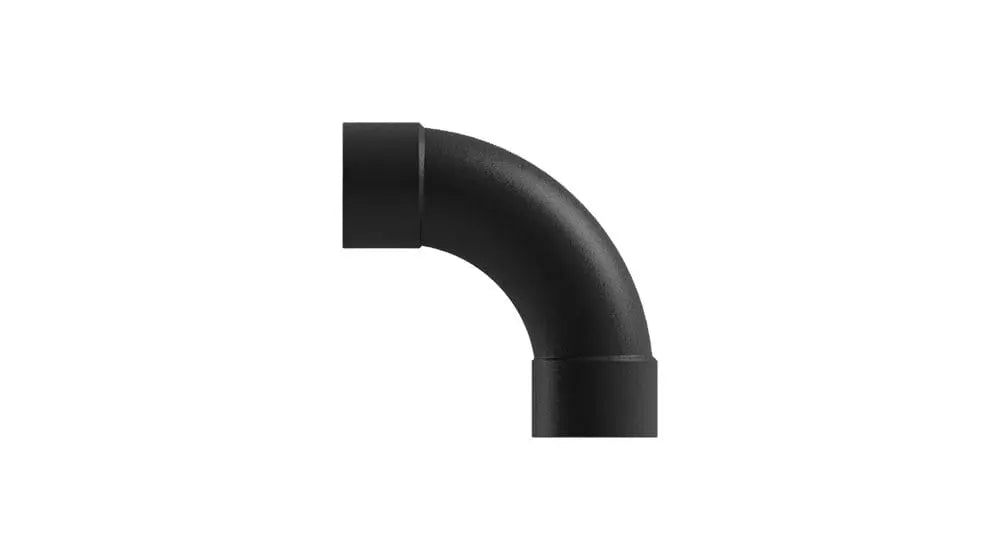 Long Elbow 90° Green - Black BR