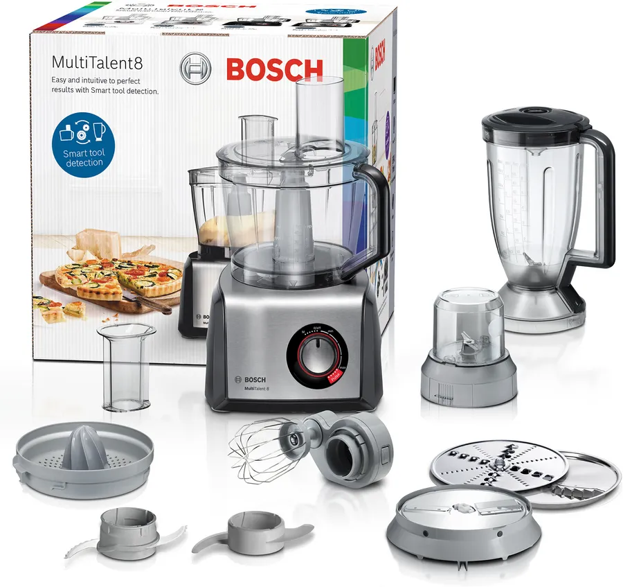 BOSCH Food processorMultiTalent 8 1250 W Black, MC812M844