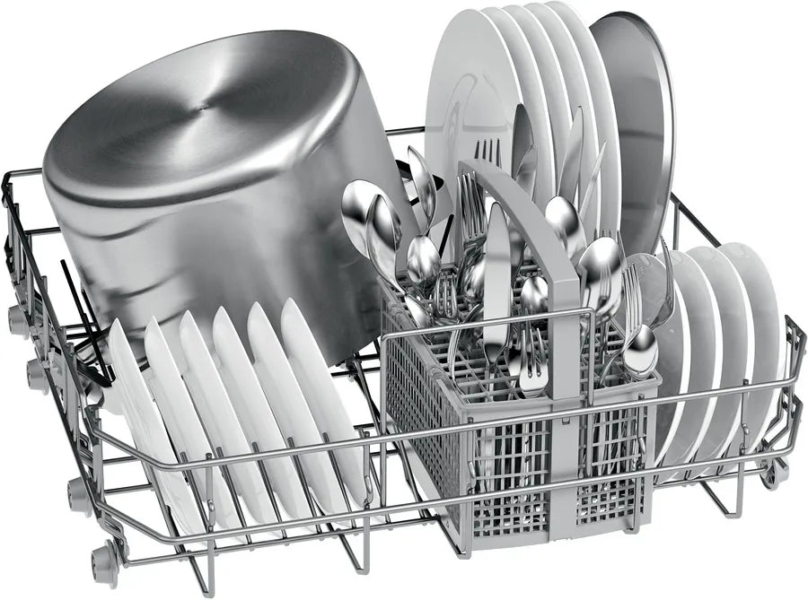 BOSCH Series 2 Dishwasher, 12 Place Settings, 5 Programs, Silver - SMS25AI00V