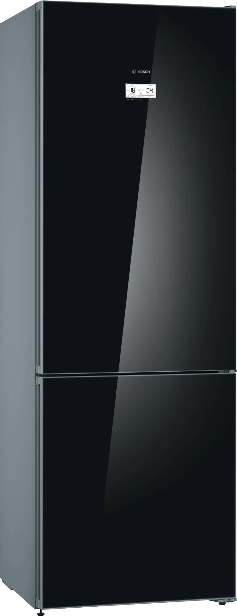 BOSCH Refrigerator Combi 435 Liter NoFrost Digital Black KGN49LB30U