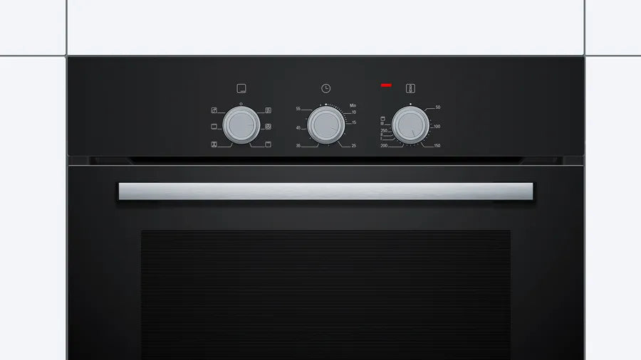 BOSCH Built in Electric Oven 66 Liters 60 cm Black HBF011BA1