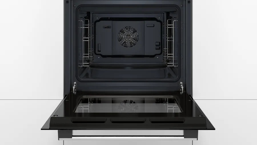 BOSCH Built in Electric Oven 66 Liters 60 cm Black HBF011BA1
