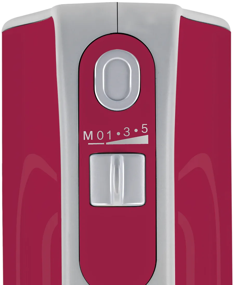 BOSCH Hand Mixer, 500 Watt, Red/Grey - MFQ40304