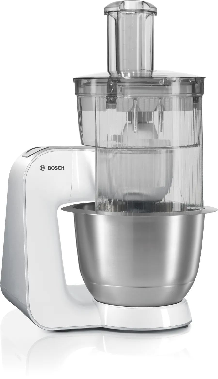 BOSCH Kitchen Machine, 900 Watt, White/Silver - MUM54251