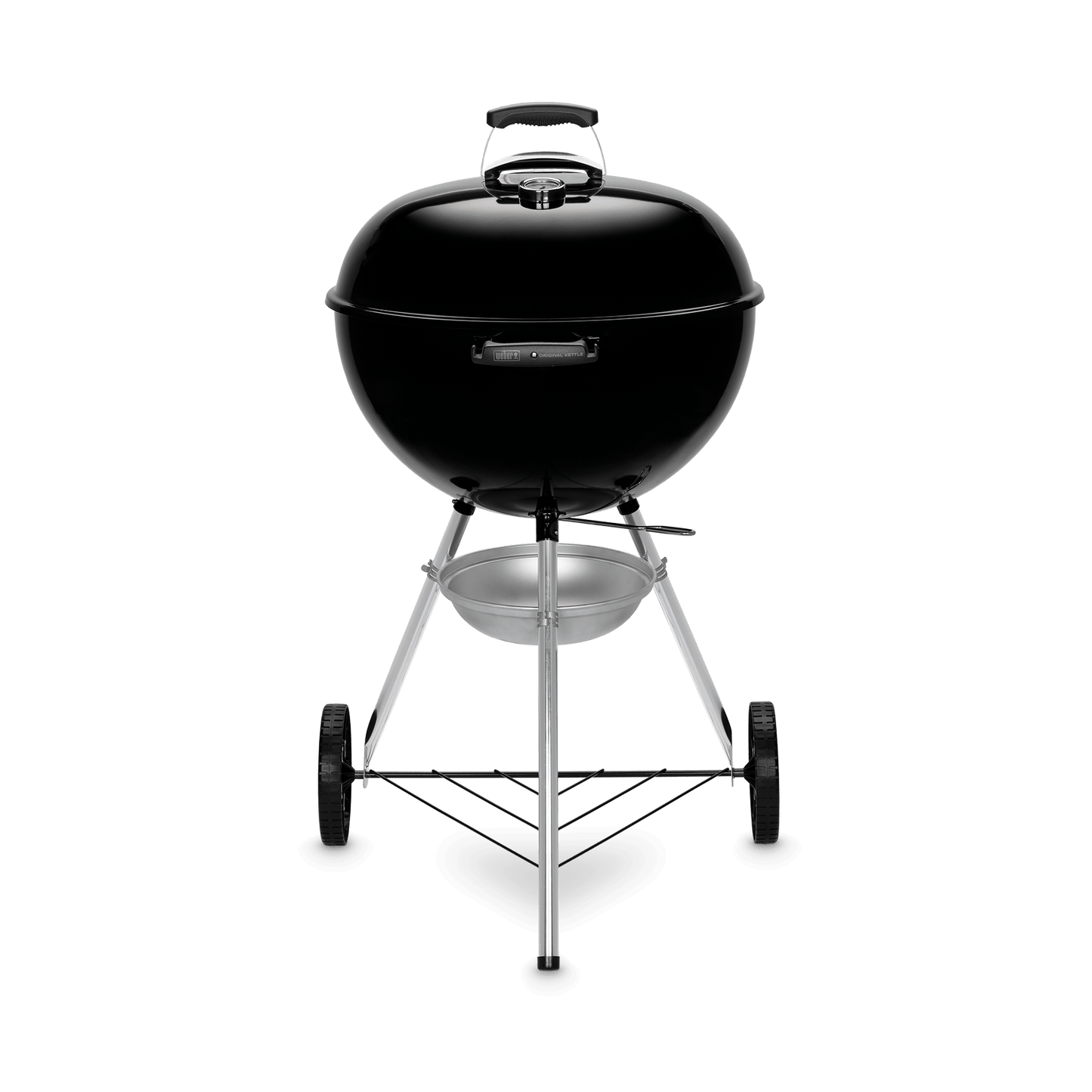 WEBER Original Charcoal Grill, 57 cm E-5710 Grill with Cover, Black