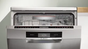 BOSCH Serie 8, Dishwasher 13 Place Settings, 8 Programs, Digital Display, 60 cm, Stainless - SMS8YDI82T