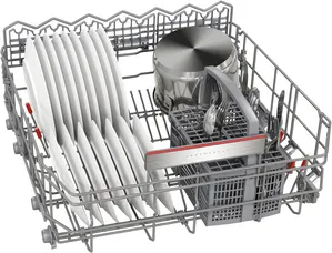 BOSCH Serie 8, Dishwasher 13 Place Settings, 8 Programs, Digital Display, 60 cm, Stainless - SMS8YDI82T