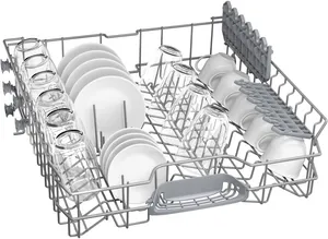 BOSCH Built-in Dishwasher, 12 Persons, White - SMV25CX10Q