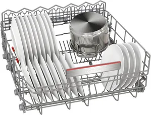 BOSCH Built-in Dishwasher, 12 Persons, White - SMV25CX10Q