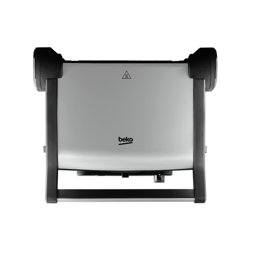 Beko Electric Grill, 2000W Power featuring TMQuantech technology to protect metal plates from corrosion Equipped with 6 plates and 4 temperature control levels for versatile cooking options TM5206G