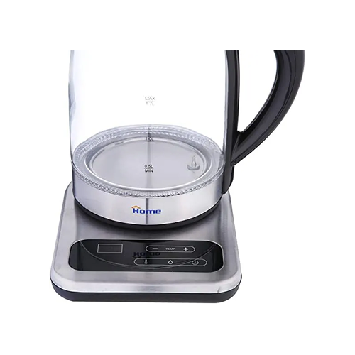 Home Glass Electric Kettle, 1850 Watt, 1.7 liter, Silver - K431