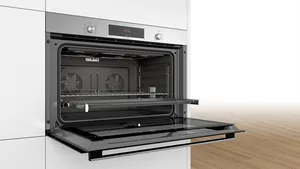 BOSCH Series 4 Built-in Gas Oven, with Grill, 112 Liters, Stainless steel - VBD554FS0