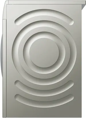 BOSCH Front Load Washing Machine, 8 Kg, Silver - WAN282X1EG