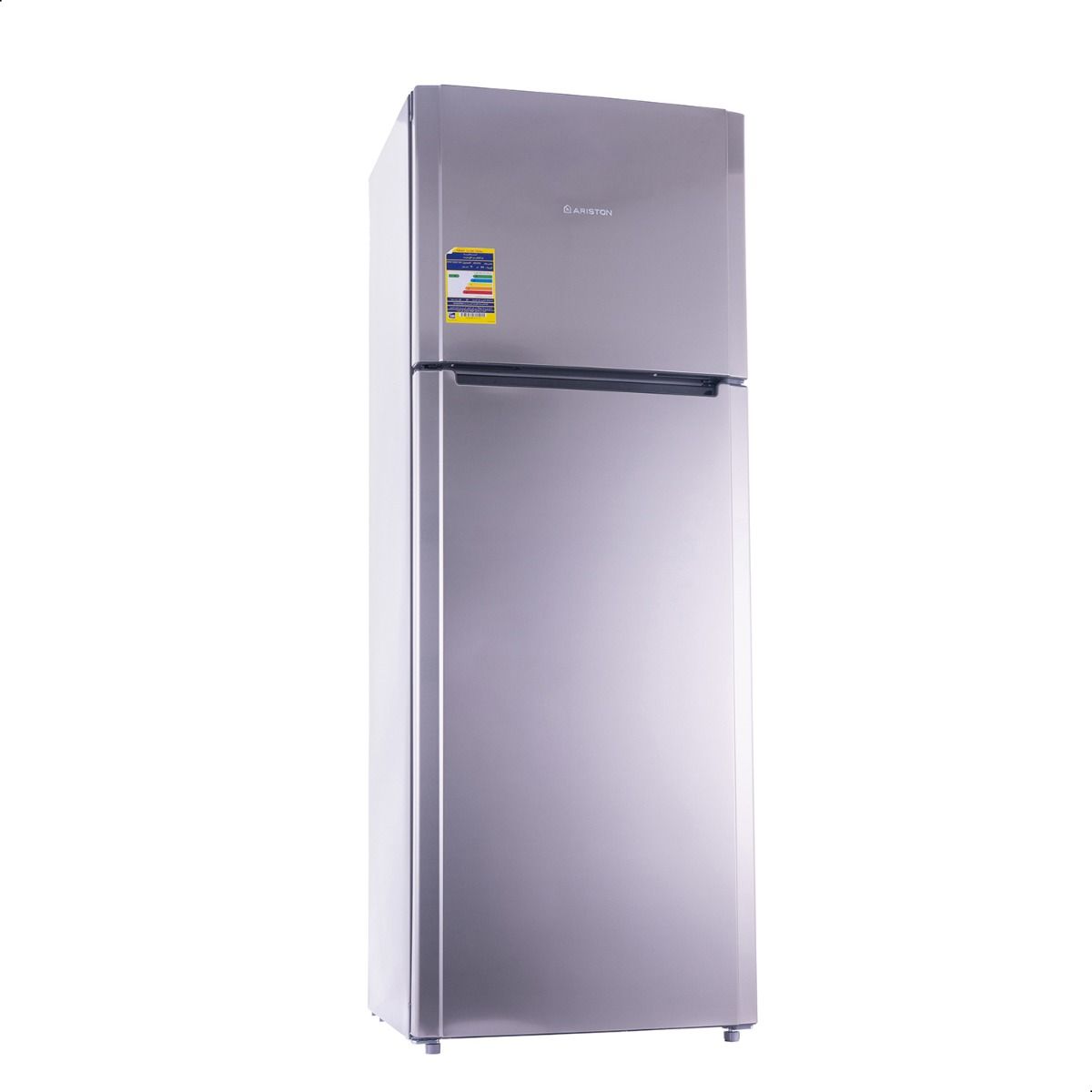 ثلاجة نوفروست اريستون، 385 لتر، فضي - ENTM 19020 F EX