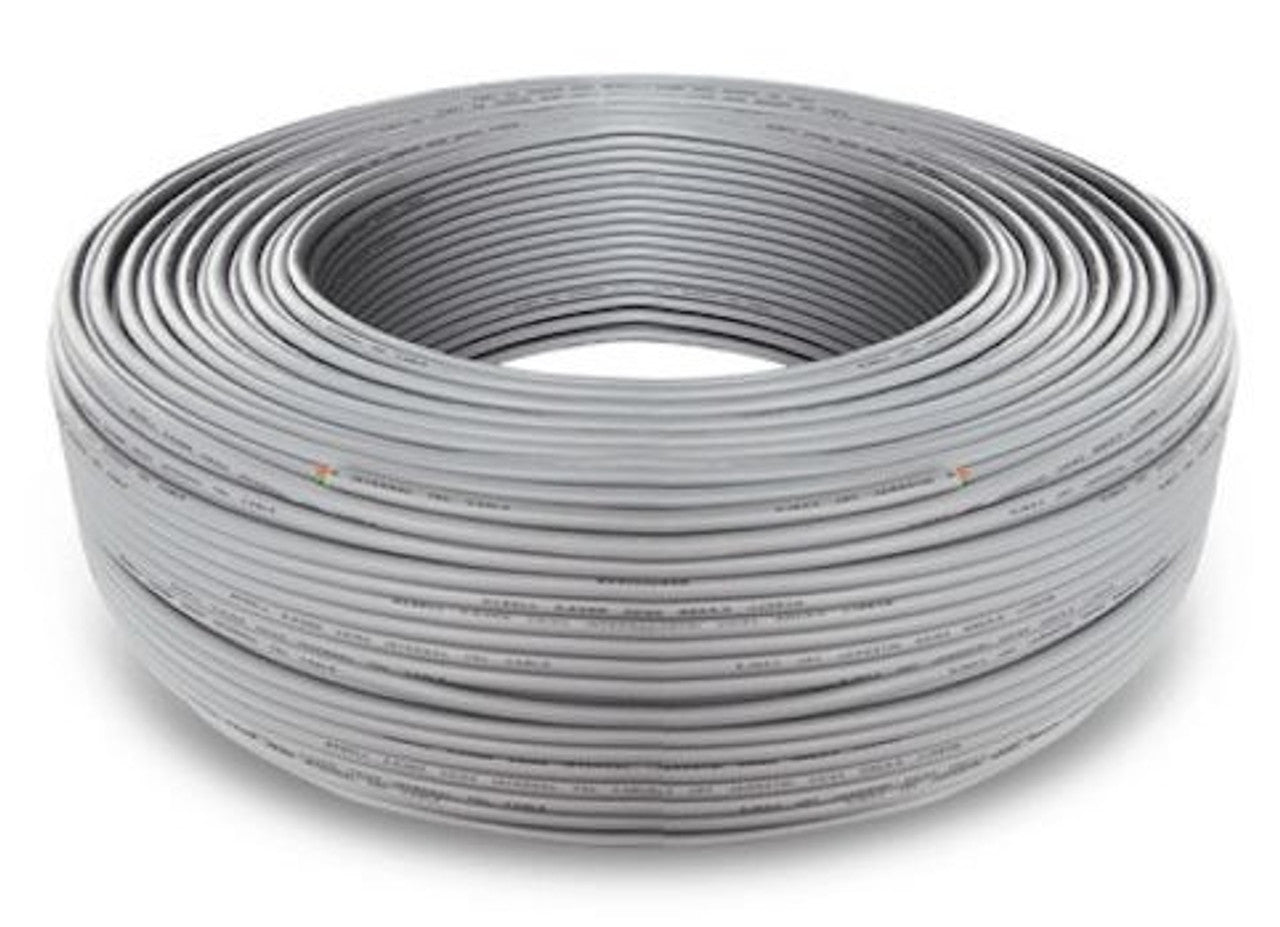 Telecommunication and Telepnone Cable Multi-Core TCU/PVC/PVC 0.6 mm - 1 pair and 2 pairs - 100 Meter Roll