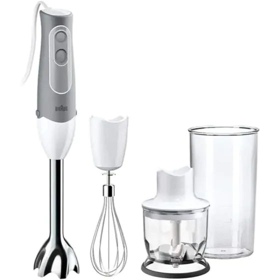 Braun MultiQuick Hand Blender, 600 Watt, White -MQ20001MWH
