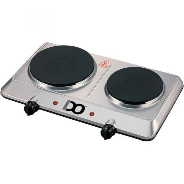 IDo Electric Hot Plate 1500 Watt Silver - HP2E1500-SV