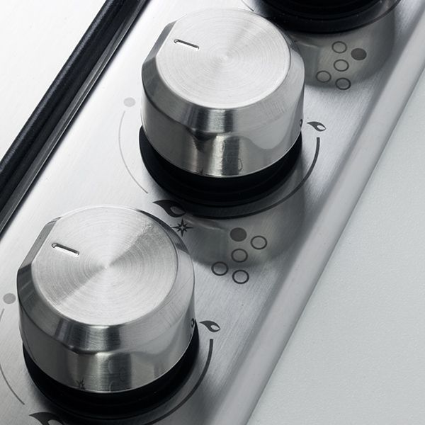 ELBA Gas Hob 75 cm 5 Burners Safety and Gas Oven 62 liters 60 cm ELIO 75-545
