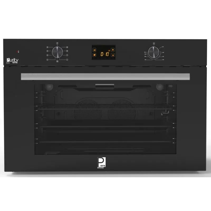 Black built-in Turkish electric oven, fully digital touch, 105 liters - 90 cm KPT909EED GBL