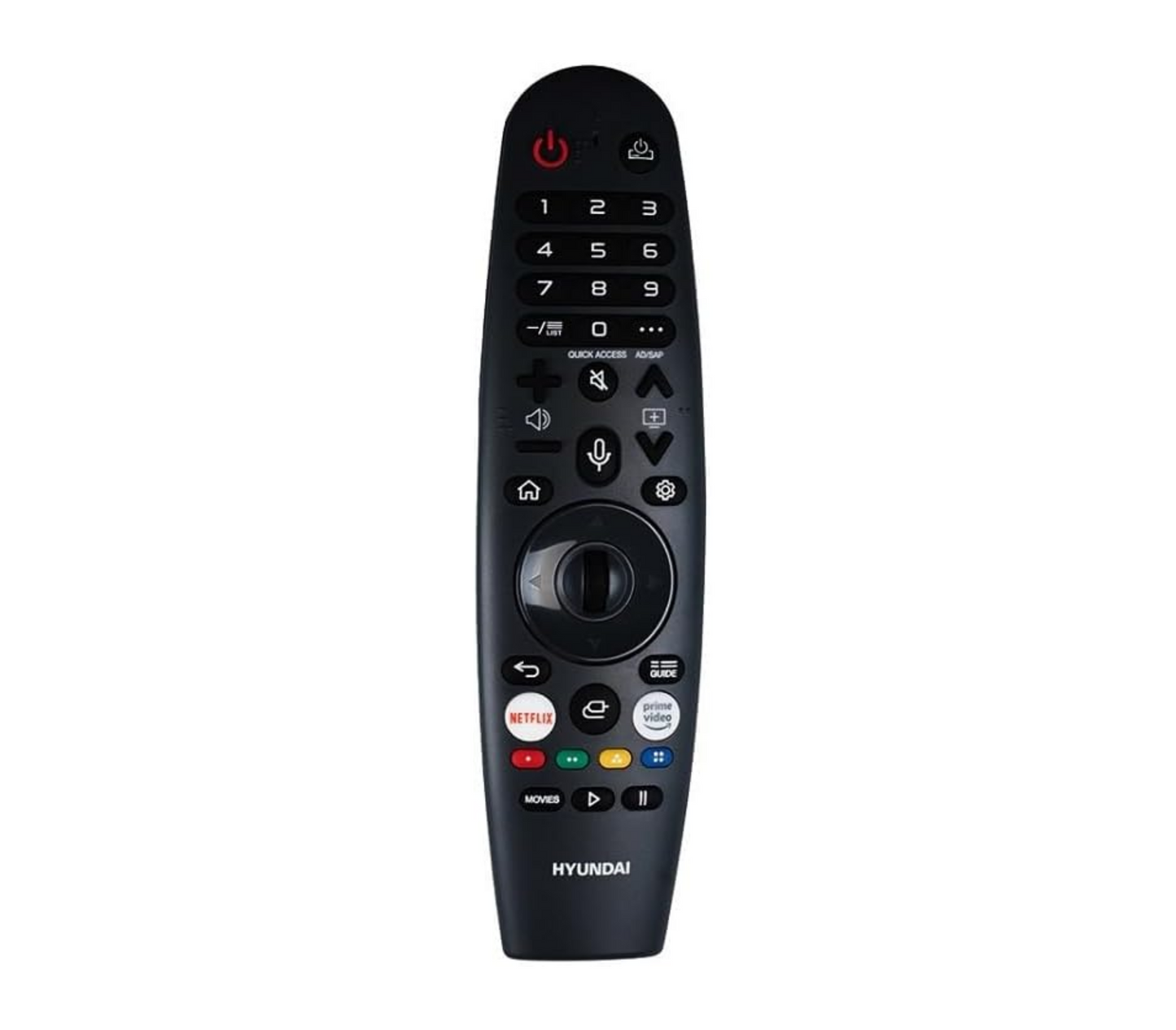 HYUNDAI 50 Inch 4K UHD Smart LED TV with Built in Receiver - L50HYNDA650, With Magic Remote