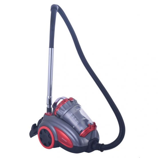 KENWOOD Bagless Vacuum Cleaner, 2200 Watt, Black and Red - VBP80.000RG