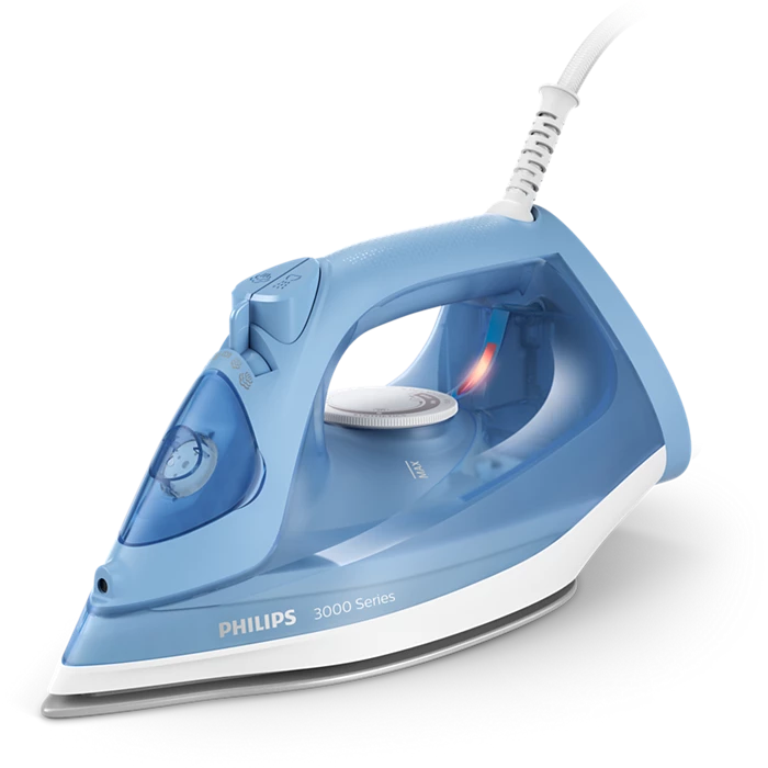 Philips 3000 Series Steam Iron 2200W, Blue - DST3020/20